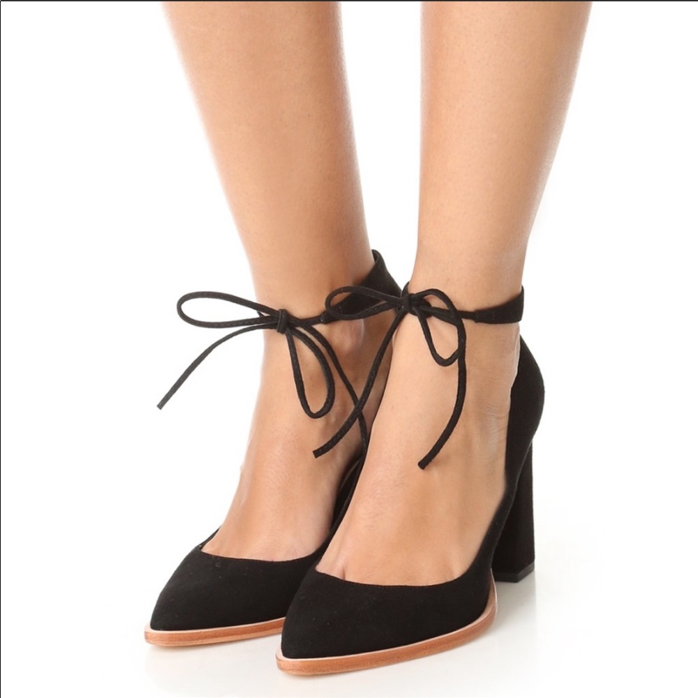 Loeffler Randall Ankle Tie Pump Rita Size 7.5